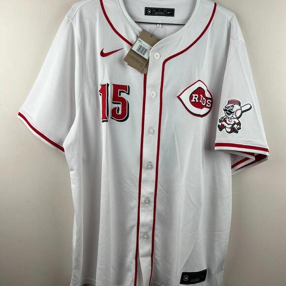 Nike Cincinnati Reds George Foster #15 MLB Jersey 2XL White NWT 2024 - Picture 1 of 9